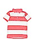Carter's 100% Cotton Stripes Red Short Sleeve Polo Size 5T - photo 1