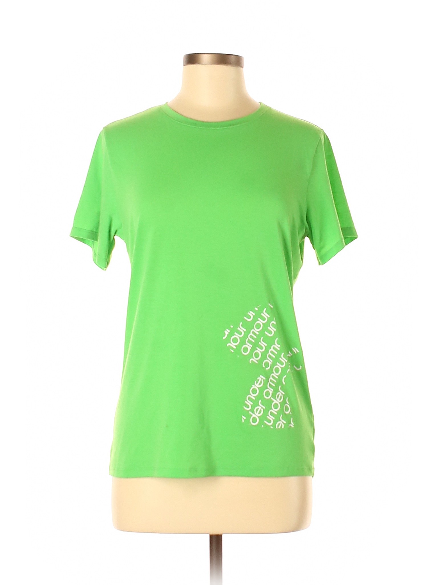 under armour t shirts green women