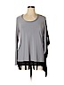 Joseph Ribkoff Gray Long Sleeve Top Size 14 - photo 1