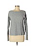 Athleta 100% Merino Extra Fine Wool Gray Wool Pullover Sweater Size M - photo 1