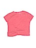 Zara Solid Pink Short Sleeve Top Size 10 - photo 2