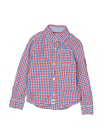 Carter's Long Sleeve Button-Down Shirt (view 1)
