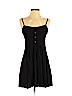Express 100% Rayon Black Casual Dress Size S (petite) - photo 1