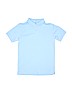 IZOD 100% Polyester Blue Short Sleeve Polo Size 14 - 16 - photo 1