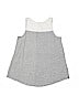 Justice 100% Cotton Gray Sleeveless Top Size 12 - photo 2