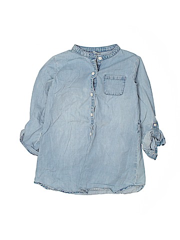 Carter's Long Sleeve Button-Down Shirt (view 1)