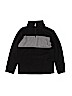 The Children's Place 100% Polyester Black Fleece Jacket Size 10 - 12 - photo 1