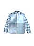 IZOD Blue Long Sleeve Button-Down Shirt Size 5 - photo 1