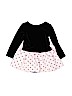 Bonnie Jean Polka Dots Black Dress Size 4T - photo 2