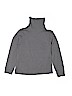 Hanna Andersson 100% Cotton Gray Turtleneck Sweater Size 140 cm / US 10 - photo 1