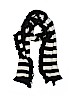 Ann Taylor LOFT Stripes Black Scarf One size - photo 1