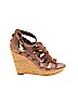 Jessica Simpson Brown Wedges Size 5 1/2 - photo 1