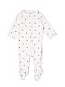 Carter's 100% Cotton White Long Sleeve Outfit 3-6 MO / 6 MO - photo 1