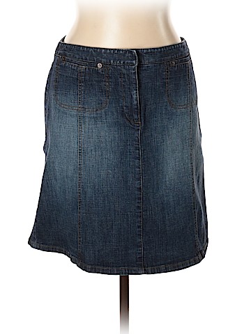 Ann Taylor LOFT Denim Skirt (view 1)