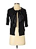 DKNY 100% Tussah Silk Black Cardigan Size S (petite) - photo 1