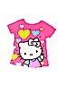 Hello Kitty 100% Cotton Graphic Pink Short Sleeve T-Shirt Size 4T - photo 1