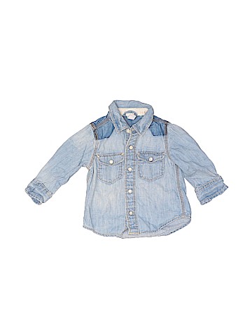 Baby Gap Long Sleeve Button-Down Shirt (view 1)