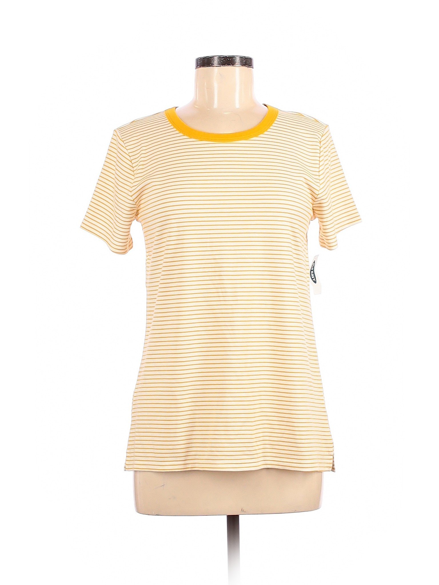 NWT Old Navy Women Yellow Short Sleeve T-Shirt L | eBay