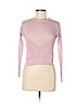 Lucky Brand Pink Long Sleeve Top Size M - photo 1
