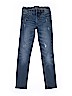 Justice Solid Blue Jeans Size 10 - photo 1