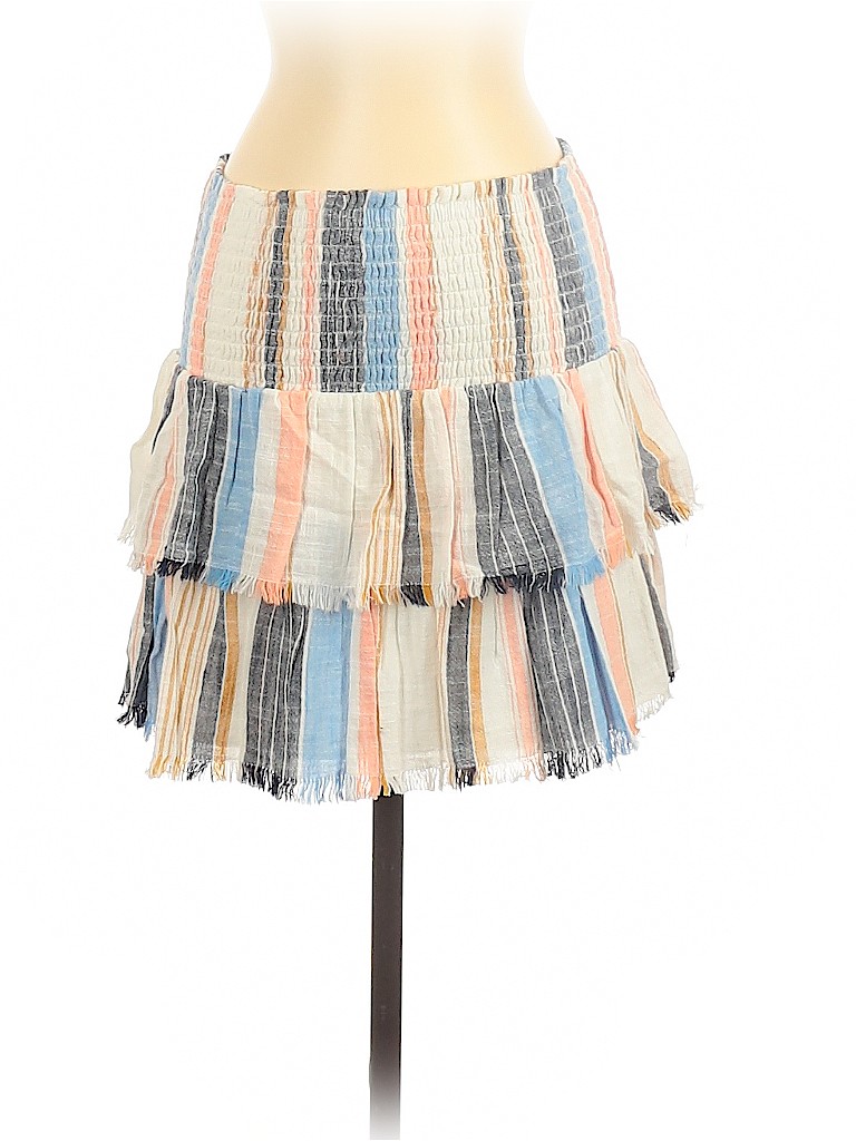 Aerie 100% Cotton Blue Casual Skirt Size S (petite) - photo 1