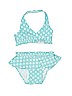 Old Navy Green Two Piece Swimsuit Size 6-12 mo - photo 1