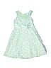 Holiday Editions 100% Polyester Lace Green Special Occasion Dress Size 10 - 12 - photo 1