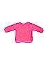 Carter's 100% Polyester Solid Pink Sweatshirt 3-6 MO / 6 MO - photo 2