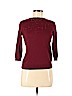 Talbots Burgundy 3/4 Sleeve Top Size S (petite) - photo 1