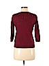 Talbots Burgundy 3/4 Sleeve Top Size S (petite) - photo 2