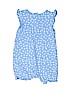 Carter's 100% Cotton Print Blue Short Sleeve Outfit 12-18 MO / 18 MO - photo 2