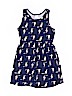Gymboree 100% Cotton Print Blue Dress Size 7 - 8 - photo 1