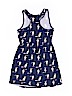 Gymboree 100% Cotton Print Blue Dress Size 7 - 8 - photo 2