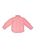 Assorted Brands 100% Cotton Checkered-gingham Red Long Sleeve Button-Down Shirt Size 3T - photo 1