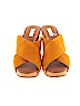 Jessica Simpson Orange Wedges Size 10 - photo 2