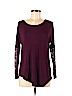 Bordeaux Purple Long Sleeve Top Size S (petite) - photo 1