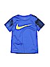 Nike 100% Polyester Blue Active T-Shirt Size 6 - photo 1