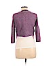 Caslon Purple Wool Cardigan Size M - photo 2