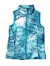 Patagonia 100% Polyester Print Blue Vest Size 10 - photo 1