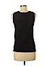 Ann Taylor LOFT Black Sleeveless Top Size M (petite) - photo 2