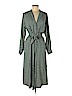 H&M 100% Viscose Green Casual Dress Size 6 - photo 1