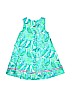 Tommy Bahama 100% Cotton Teal Dress Size 2T - photo 2