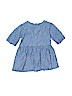 Carter's 100% Cotton Polka Dots Blue Dress Size 3T - photo 1