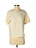 Great Cavalier by St. Paul 100% Silk Ivory Short Sleeve Silk Top Size S (petite) - photo 1