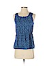 Banana Republic 100% Polyester Blue Sleeveless Blouse Size XS (petite) - photo 1