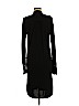 Diane von Furstenberg 100% Viscose Black Casual Dress Size 8 - photo 2