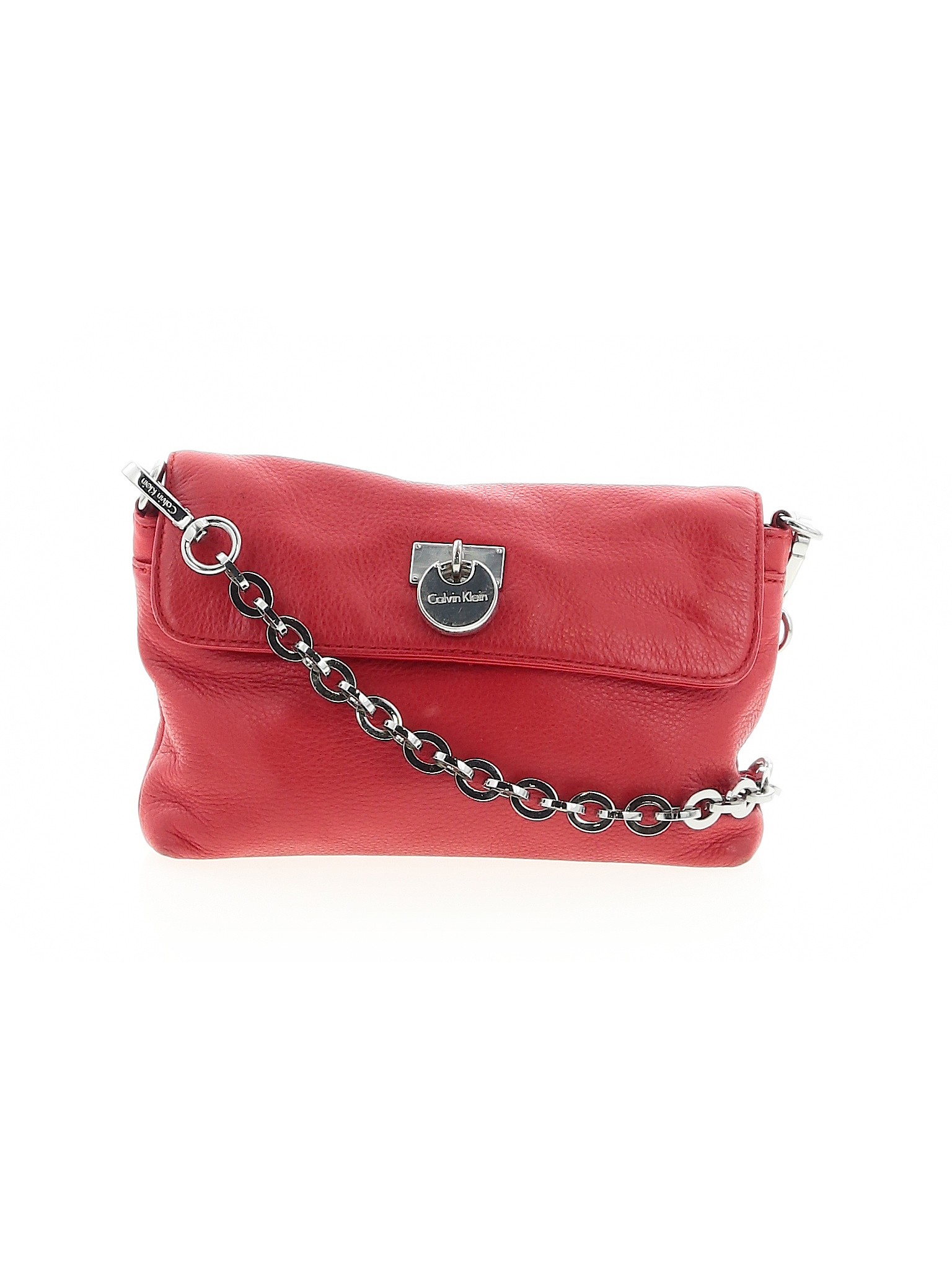 red calvin klein crossbody bag