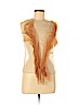 Bottega Veneta 100% Silk Tan Sleeveless Silk Top Size EU (IT) 38 / US 2 - photo 1