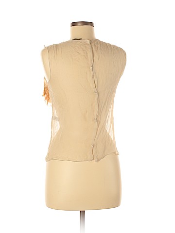 Bottega Veneta Sleeveless Silk Top (view 2)
