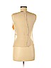 Bottega Veneta 100% Silk Tan Sleeveless Silk Top Size EU (IT) 38 / US 2 - photo 2